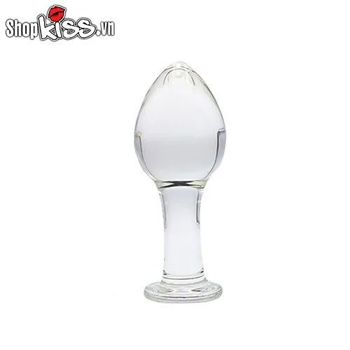 Transparent Glass Anal Plug High Quality Stimulator for Gay — Premium Quality Transparent Glass Anal Plug for Gay Men