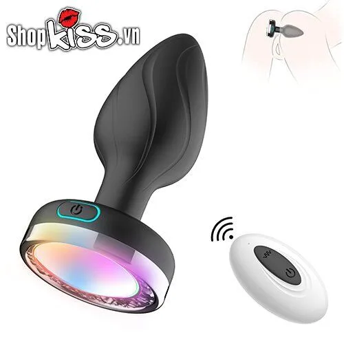 Colorful Dream Luminous Anal Plug Multi-Mode Silicone — This innovative anal stimulator offers an unforgettable