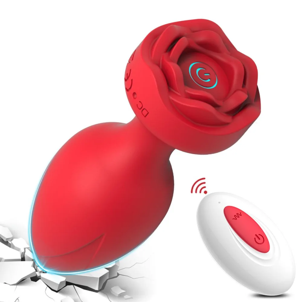 Rose-Shaped Powerful Remote Control Vibrating Anal Plug — Why Choose the Rose-Shaped Vibrating Anal Plug?