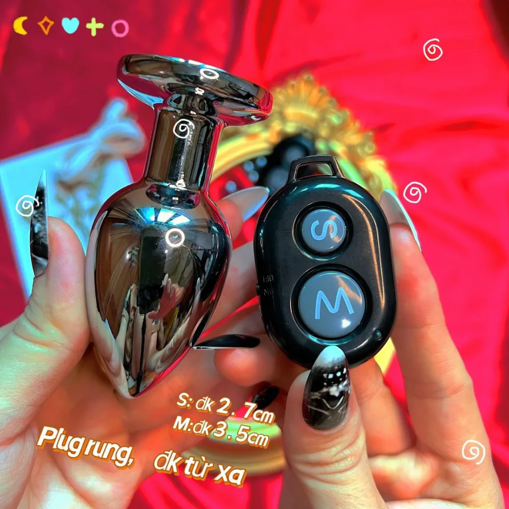 Inox Anal Plug 10 Vibration Modes Remote Control Adult Toy — Unmatched Vibration Power and Versatility