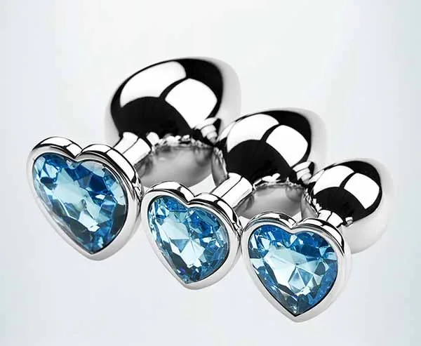 Stainless Steel Anal Plug Set 3 Sizes Premium — Exceptional Quality and Design