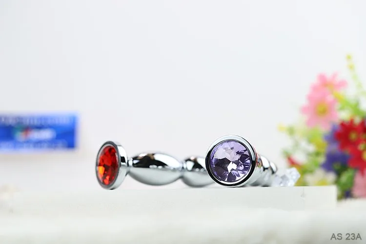 Premium Stainless Steel Smooth Anal Plug Various Sizes — Elegant and Functional Design