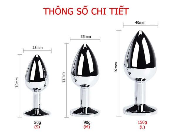 Crystal Base Stainless Steel Prostate Anal Plug Massage — How to Use & Maintain