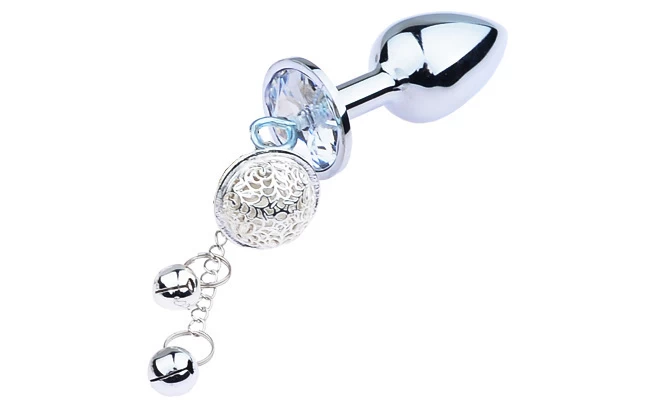 Stainless Steel Anal Plug with Bell Different Sizes Durable — Unique Bell Feature for Extra Excitement
