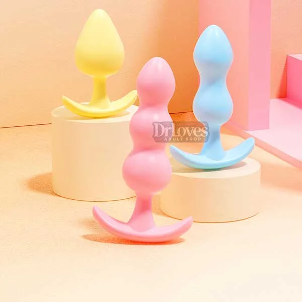 Minzee Silicone Triple Anal Plug Waterproof — hình 3