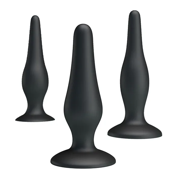 Beginner’s Mini Silicone Anal Plug Kit Prostate Pleasure — hình 2