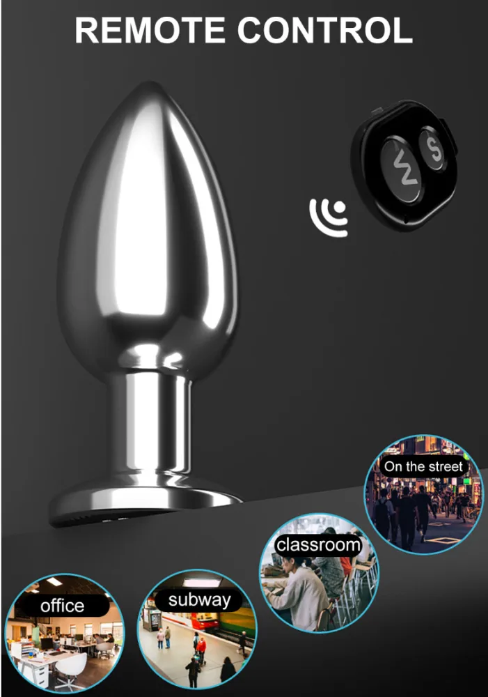 Remote Control Metal Anal Plug 10 Vibration Modes — Detailed Specifications