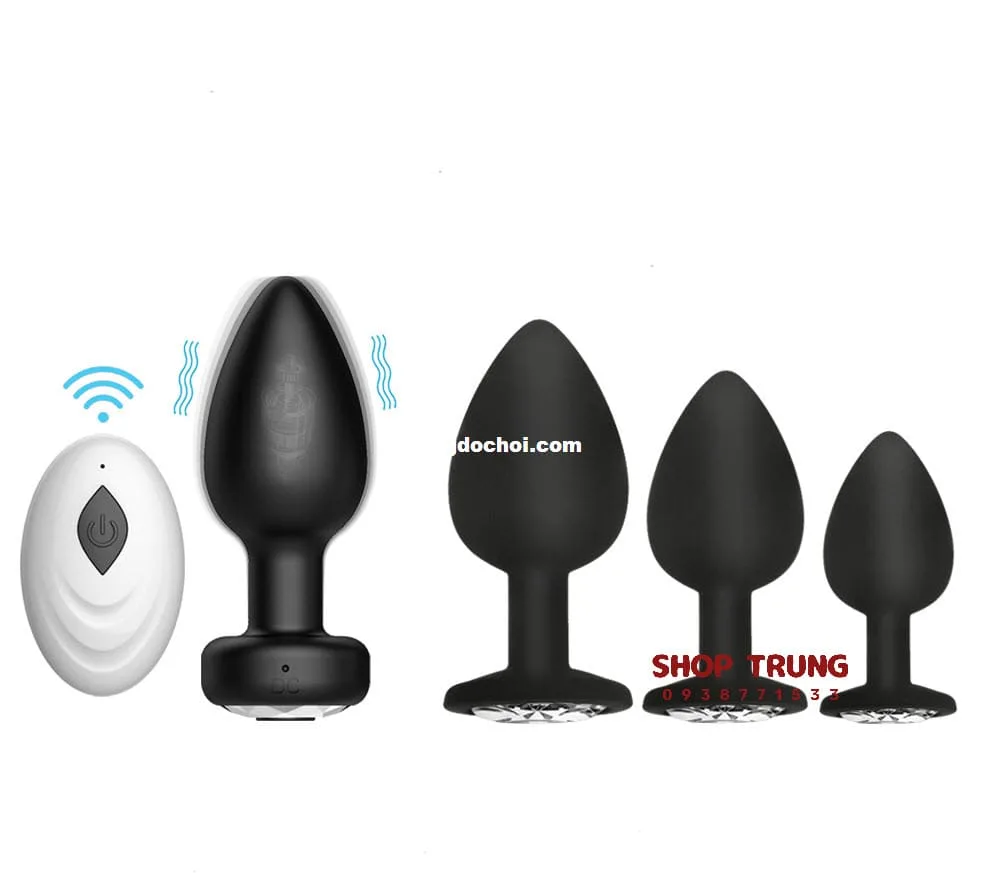2025 Remote Control Black Anal Plug New Sensation — hình 12