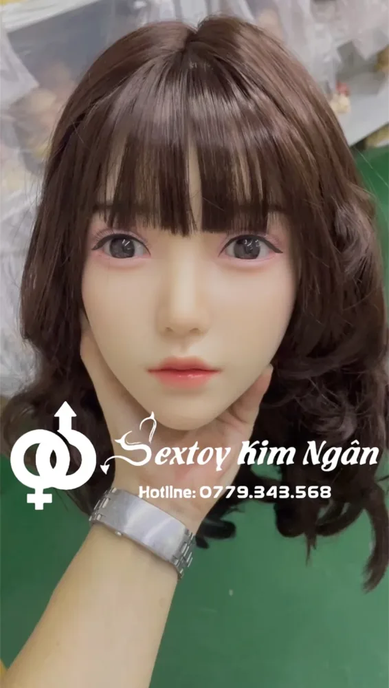 TPE Doll Head B03 Hair Implant High Quality Silicone