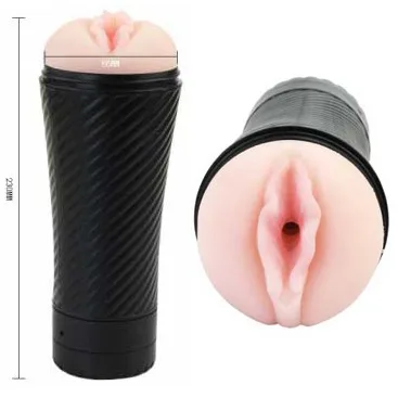 Pink Pussy Flashlight Vibrating Realistic Toy — Discreet and Convenient Use Anytime, Anywhere