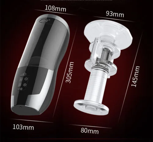 Piston Heat IR Japan Warm Self-Pumping Masturbator — hình 2
