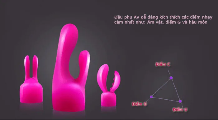 Nano SINMIS Strong G-Spot Full Body Relaxing Massager — hình 8