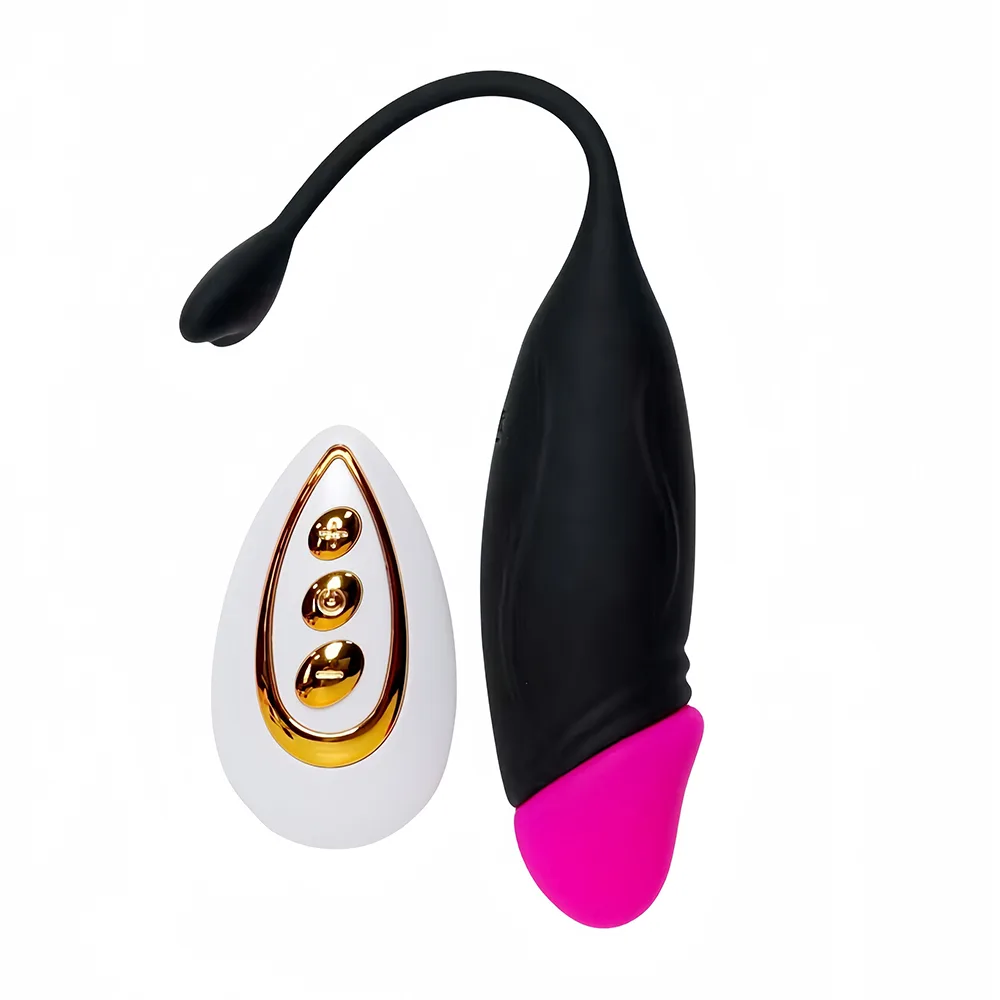 Remote Control Penis Shaped Love Egg Compact Vibrator Toy — Exceptional Features of the Penis-Shaped Vibrator