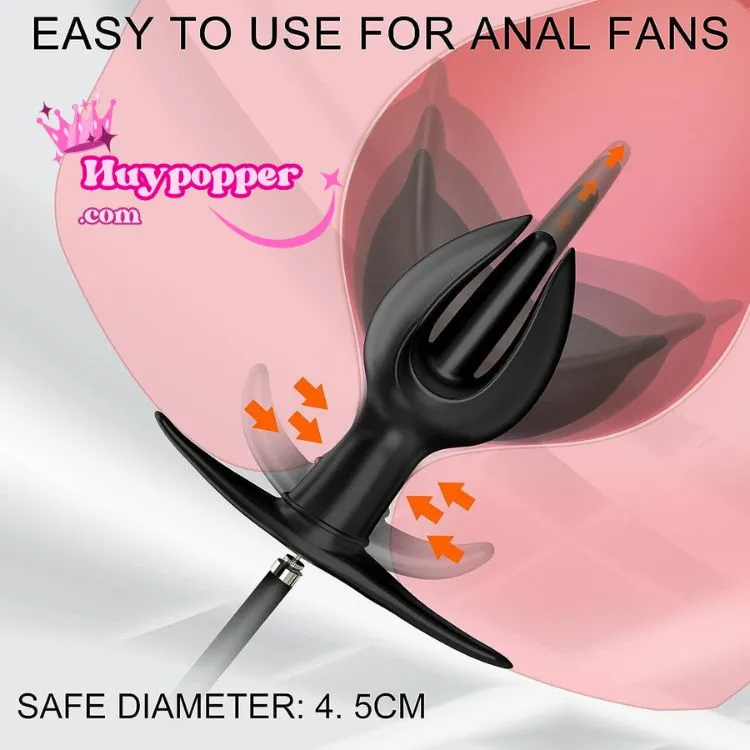 Inflatable Anal Plug Soft Expandable Prostate Stimulator — Detailed Specifications