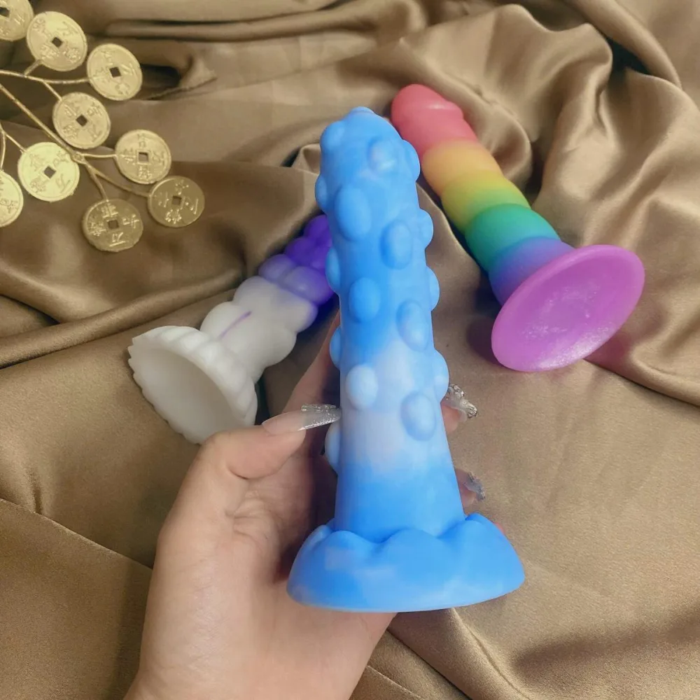 Colorful Silicone Anal Plug Penis Toy 16x3cm — Versatility and Convenience