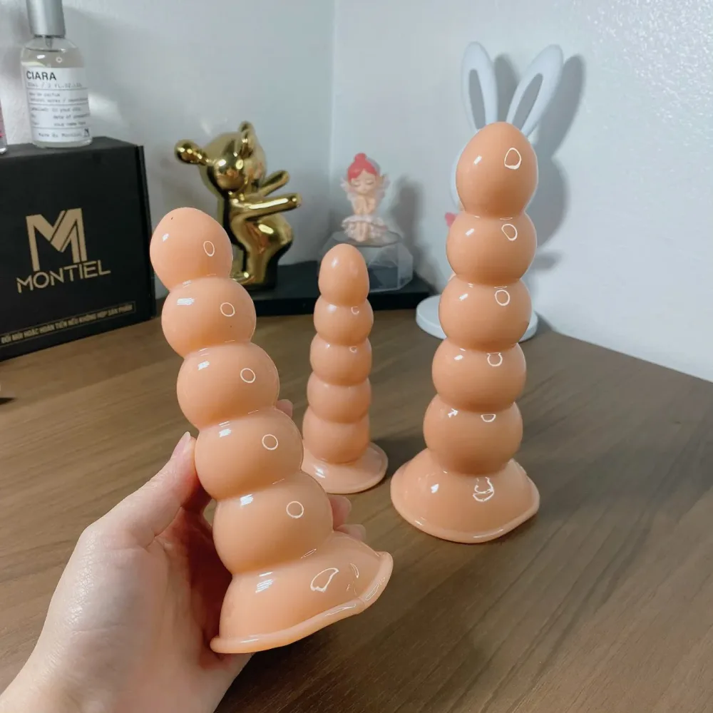 Multi-Color Silicone Anal Plug Medical Grade Safe Pleasure — hình 3
