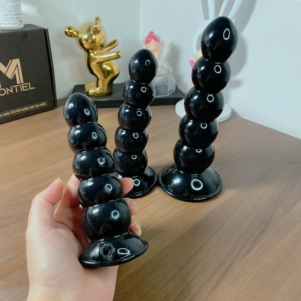 Multi-Color Silicone Anal Plug Medical Grade Safe Pleasure — hình 4