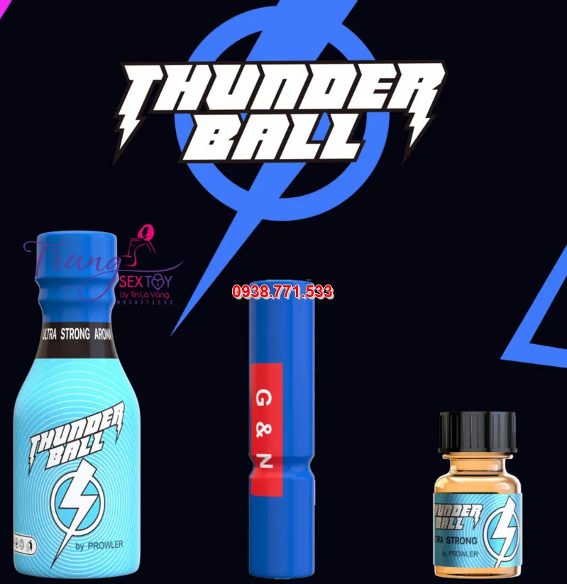 Thunderball 40ml Popper 2021 Edition High Potency USA Brand — Don’t settle for less when you can enjoy the premium