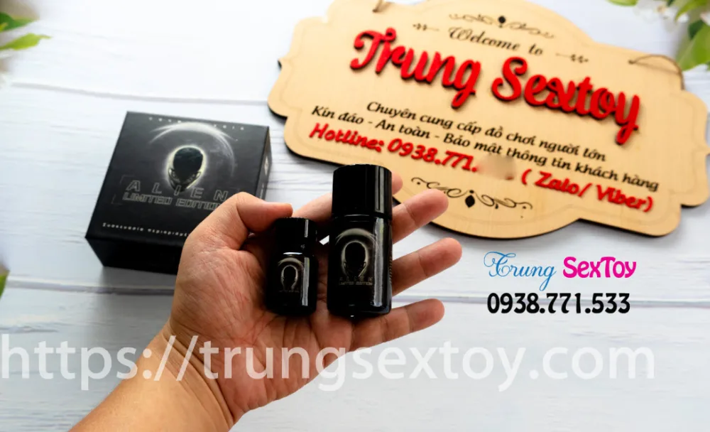 Alien Luxury Popper 40ml Smooth Aromatic Vapor Party — hình 5