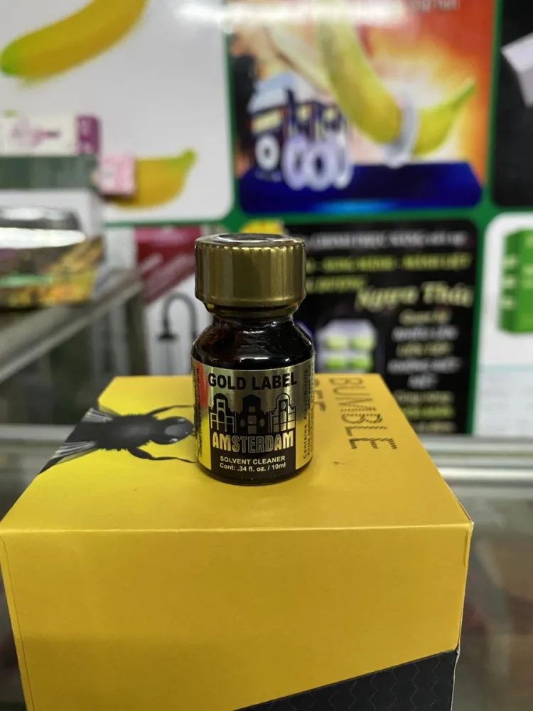 Popper Gold Label Amsterdam USA 10ml Intense Pleasure Boost — Exceptional Features of Popper Gold Label Amsterdam 10ml