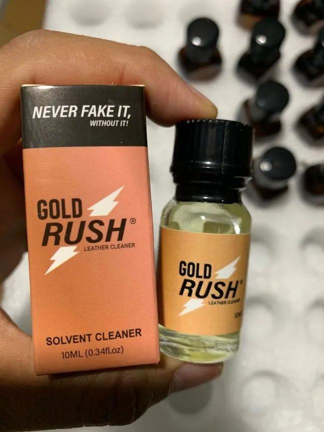 Popper Gold Rush 10ml Immediate Arousal Prolong Stamina