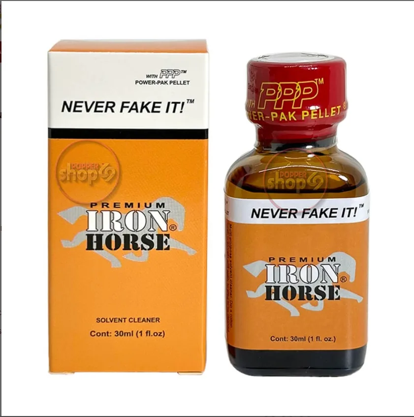 Popper Iron Horse 30ml Long-Lasting Arousal Enhancer