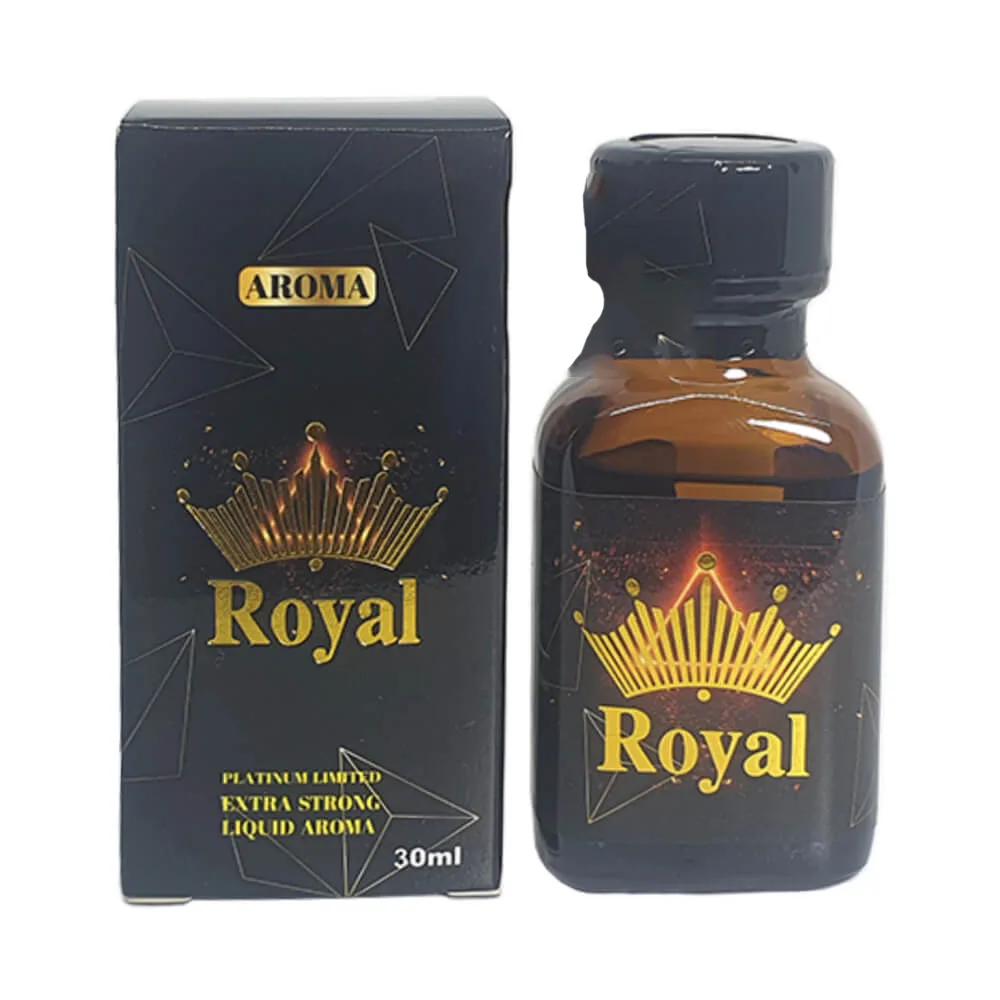 Popper Royal Black 30ml – Boost Excitement & Long-Lasting Energy