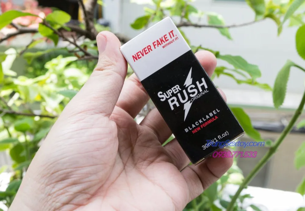 Super Rush 30ml Potent Popper for Instant Relaxation — The 30ml bottle is ideal for those who want consistent