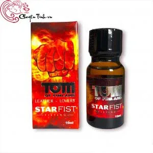 Tom of Finland Star Fist 10ml Popper C4 High Excitement — Powerful Performance & Unique Features