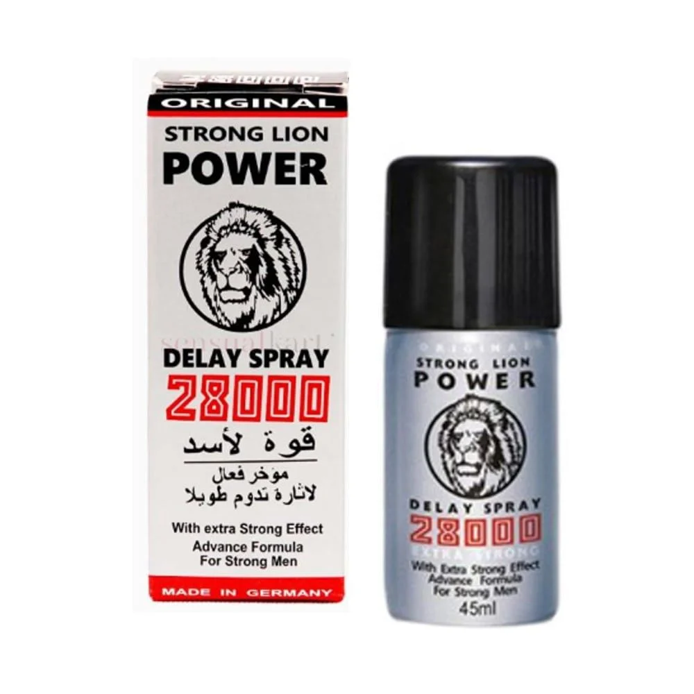 Strong Lion Power Delay Spray 45ml Prolong Male Stamina — Superior Formula and Quality