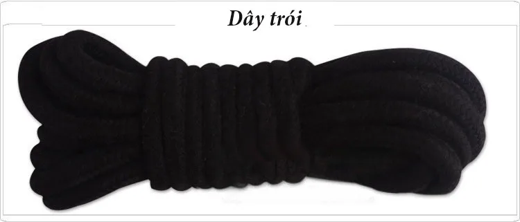 8pcs Black Leather Sexy Bondage Kit Strong Sensation — hình 10