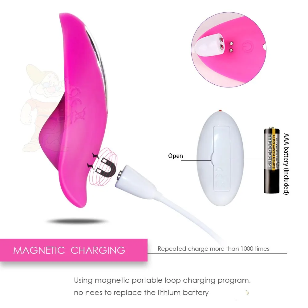 Remote Control Vibrating Panties M Size Silicone Waterproof — hình 2