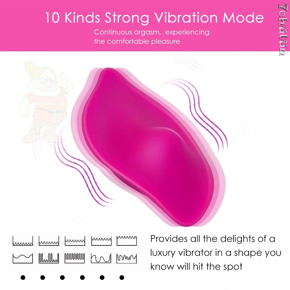 Remote Control Vibrating Panties M Size Silicone Waterproof — hình 3