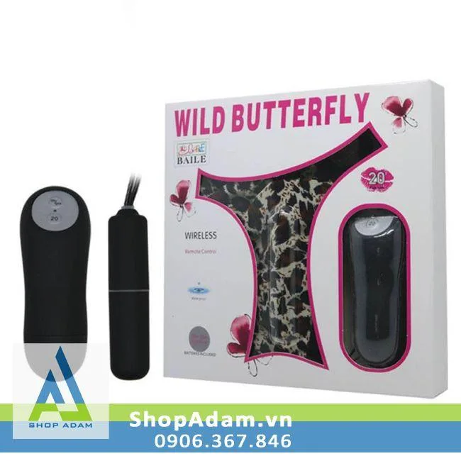 Wild Butterfly Remote Control Vibrating Panties for Women — Elegant Design Meets Ultimate Comfort