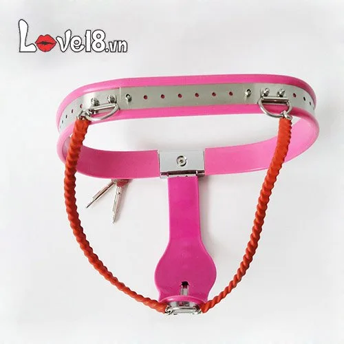 Y Shape Stainless Steel Female Chastity Belt BDSM — This material combination guarantees skin safety and