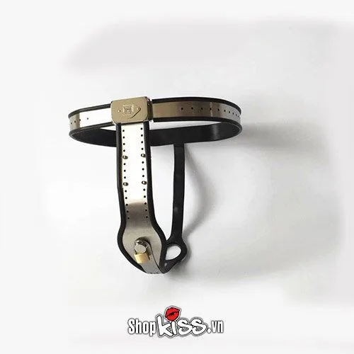 Stainless Steel T-Shaped Female Chastity Panties Adjustable — Functional and Secure Locking System