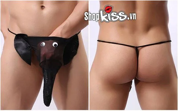 Men’s Sexy Cotton Kinky Elephant Thong Underwear in Red — Product Details and Benefits