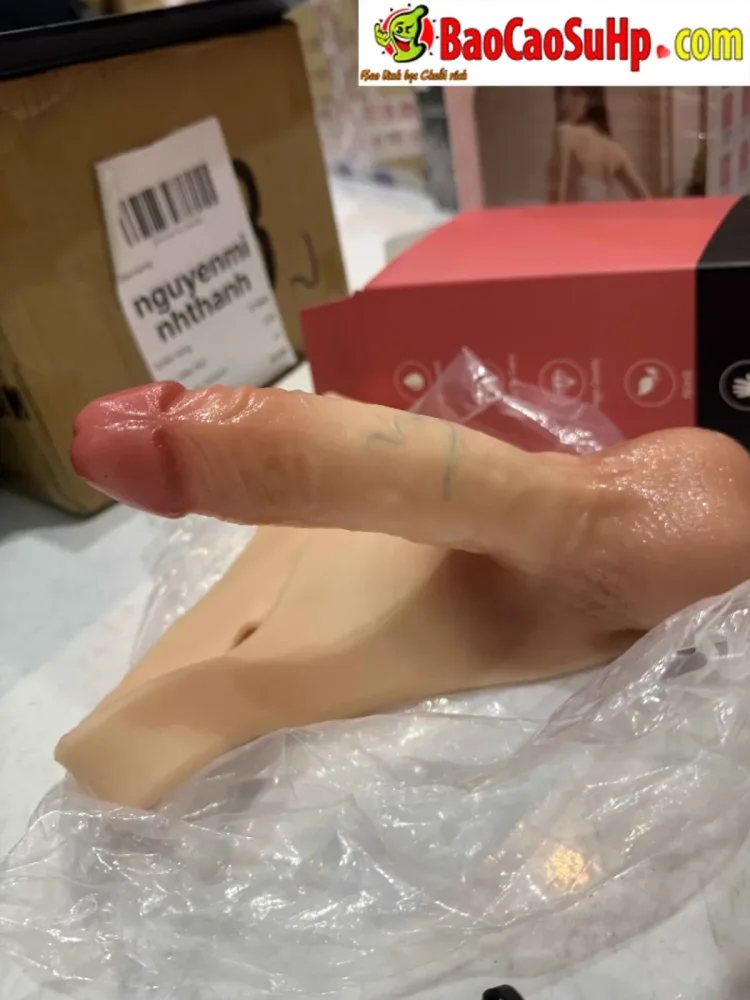 Full Silicone Hollow Strap-on Panty Materrari for Couples — hình 5