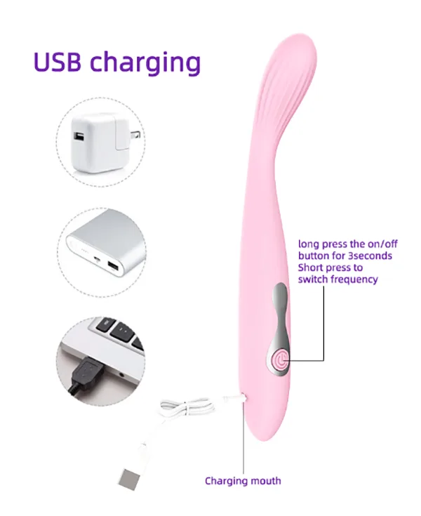 Guerlain G-Spot Massager Silicone Female Toy — hình 6