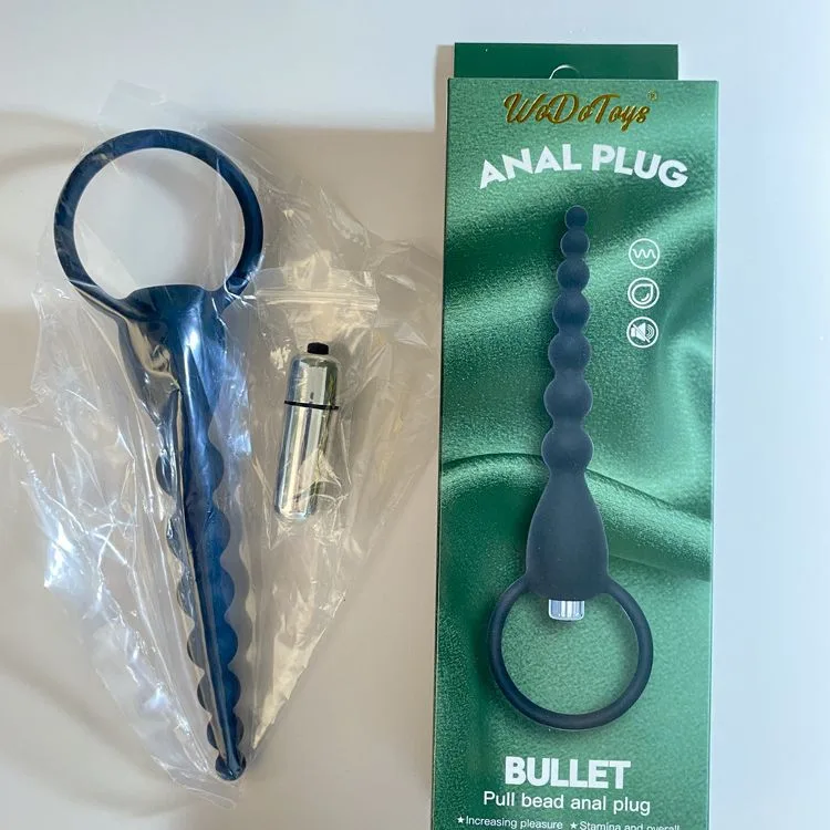 WoDoToys Anal Plug Vibrating 10 Modes Powerful Stimulator — Premium Safety and Comfort – 100% Medical-Grade Silicone