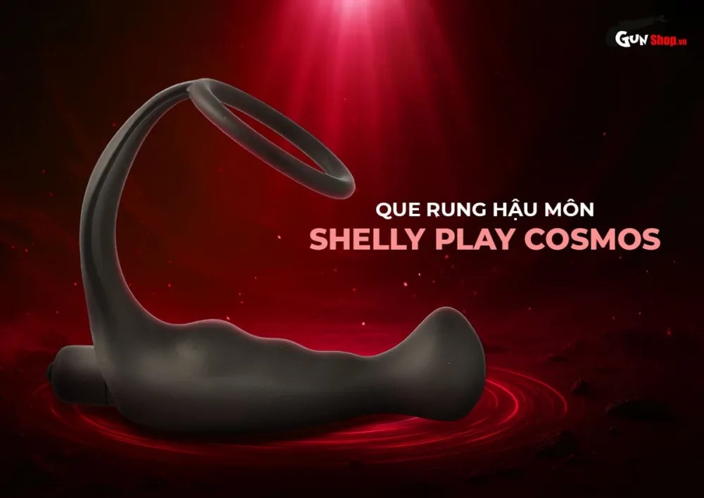 Shelly Play Cosmos Waterproof Soft Silicone Anal Vibrator