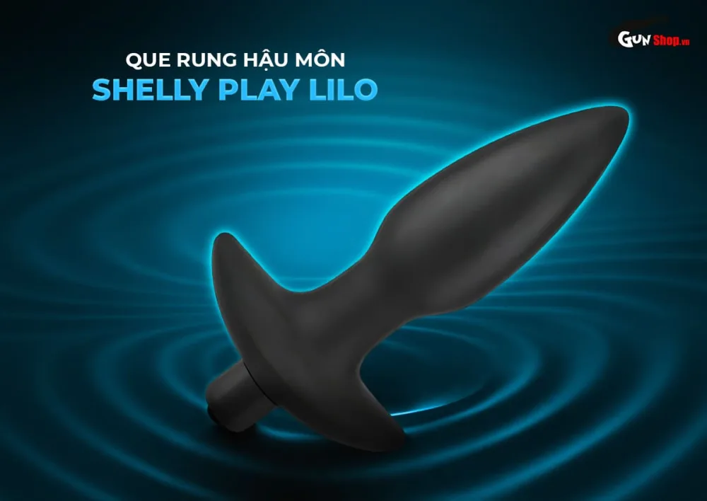 Shelly Play Lido 10-Mode Safe Anal Vibrator for Beginners