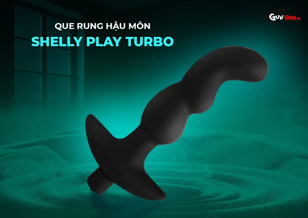 Shelly Play Turbo Powerful Anal Vibrator for Men & Women