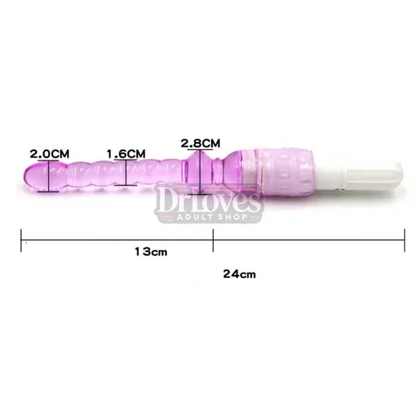 OEM Silicone AA Battery Anal Vibrator Smooth Soft — hình 2