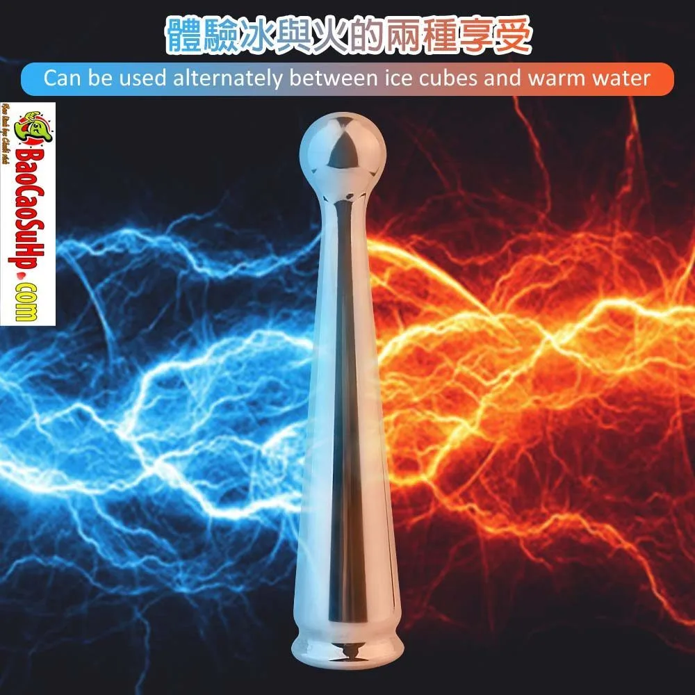 Shand Hyuga Stainless Steel Powerful Mini Vibrator Toy — hình 5