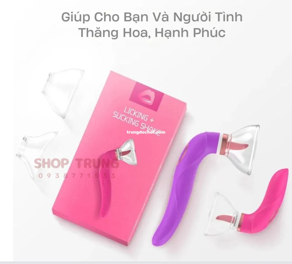 G-Spot Licking Sucking Vibrator 10 Modes Medical Silicone — Its compact, ergonomic design fits perfectly in your hand