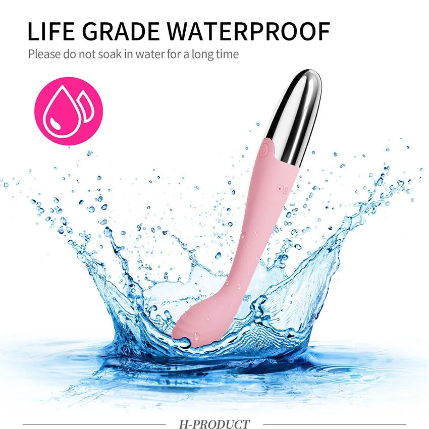 Lara 10-mode G-spot vibrator silicone pleasure toy female — hình 4