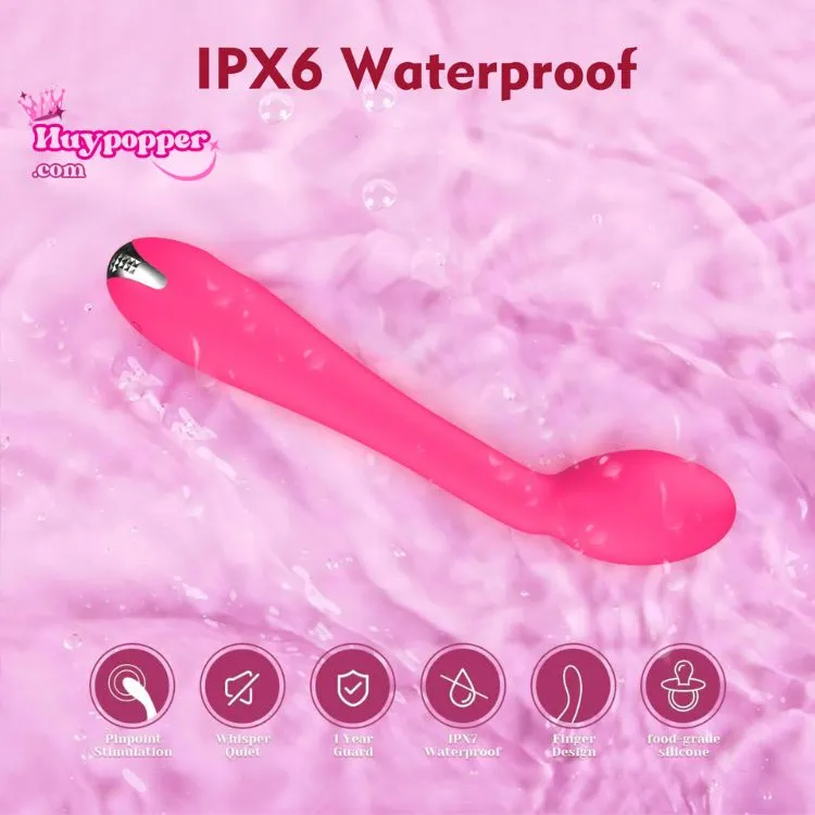 Roset G-Spot Silicone Vibrator 10 Modes Waterproof and — hình 3