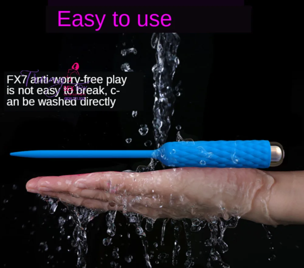 Silicone Urethral Vibrator Safe Soft Small Size — Premium Silicone Material for Safety and Comfort