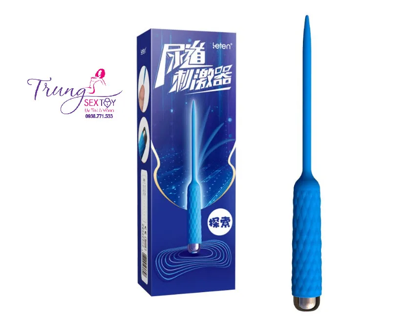 Silicone Urethral Vibrator Safe Soft Small Size — Compact & Convenient with Battery Power